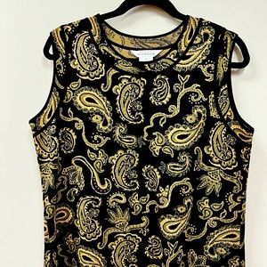 Misook paisley shell.